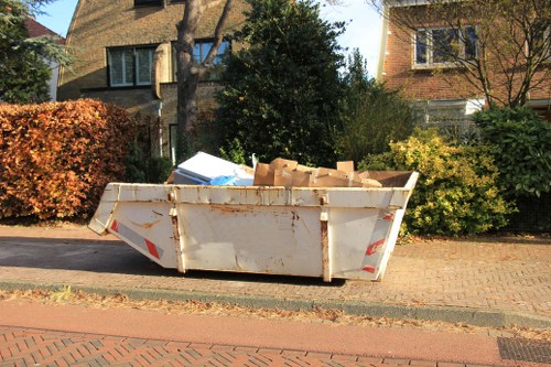 Professional skip hire service in Mortlake site